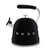 Ấm đun bếp từ Smeg WKF01BL 2.3L màu đen có còi sôi