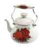 Ấm đun bếp từ The Pioneer Woman Cheerful Rose 1.8L - Trắng/Xanh