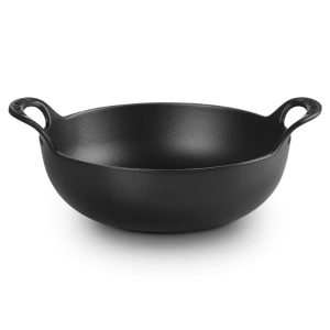Alternative view of Chảo gang Le Creuset Balti 20cm 2 quai - Màu Đen