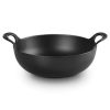 Chảo gang Le Creuset Balti 20cm 2 quai - Màu Đen