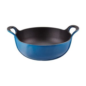 Alternative view of Chảo gang Le Creuset Balti 24cm 2.7L 2 quai - Màu xanh coban
