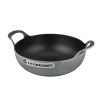 Chảo gang Le Creuset Balti 24cm 2 quai - Màu xám