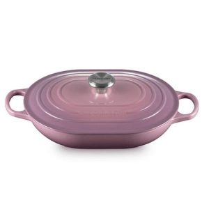 Alternative view of Chảo gang oval Le Creuset Oblong 31cm 3.4L - Màu Hồng Tím