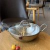 Nồi chảo inox Chockmen 20cm C91