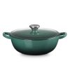 Nồi gang sâu lòng Le Creuset La Marmite Atiso 22cm 2.6L - Màu Xanh