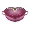 Nồi gang trái tim Le Creuset 20cm màu hồng dâu Berry
